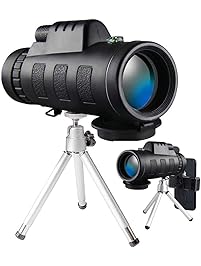 Monocular Telescope, 40x60 High Powered Monocular1 (Balck)