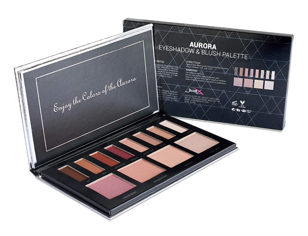 Jessup Eyeshadow Palette for Smoky Blush, 12 Colors Matte Shimmer Highly Pigmented Long Lasting Vegan Eye Shadow Palette E706