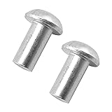 ALLCLEAN 1/4" Diameter X 1/2" Length Solid Aluminum