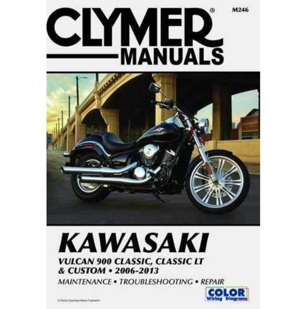 Clymer Kawasaki Vulcan 900 Classic, Classic LT & Custom (2006-2013) (