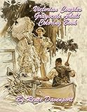 Victorian Couples Grayscale Adult Coloring Book by 