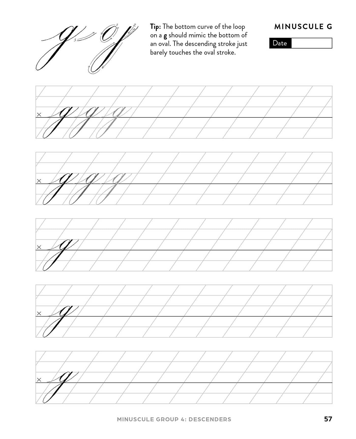 Copperplate Calligraphy Practice Book (Hand-Lettering & Calligraphy Practice)