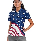 Biyejit Womens Golf Polo Shirts 1/4 Zip Up Short Sleeve Quick Dry Workout Tops Sun Protection Tennis Shirts Slim Fit