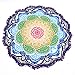 Mandala Roundies，Cozime Gypsy Polyester Tablecloth Beach Towel Beach Throw, Indian Mandala Tapestry, Yoga Mat, Picnic Mat, Table throw Table Cover (Tassel)
