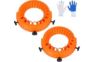 MAAHONGH 2 Pcs Drill Bit Sharpener for All Bits for Grinding Attachment, Afilador De Brocas 125 Mm, Giant Angle Grinder Drill Bit Sharpener for Grinder 2 To 13 Mm Fathers Day Gifts