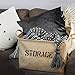 OrganizerLogic 2 Jute STORAGE Bins 17