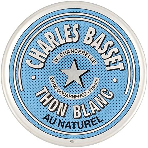 Charles Basset White Tuna in Brine (132g) - Pack of 6