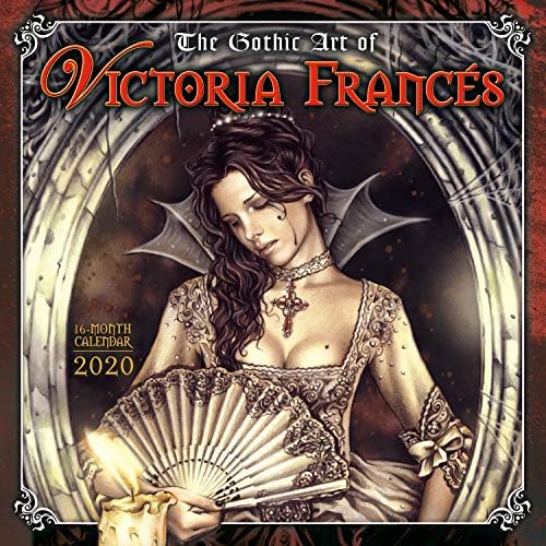 The Gothic Art of Victoria Francés 2020 Calendar Calendar – Wall Calendar, 25 July 2019