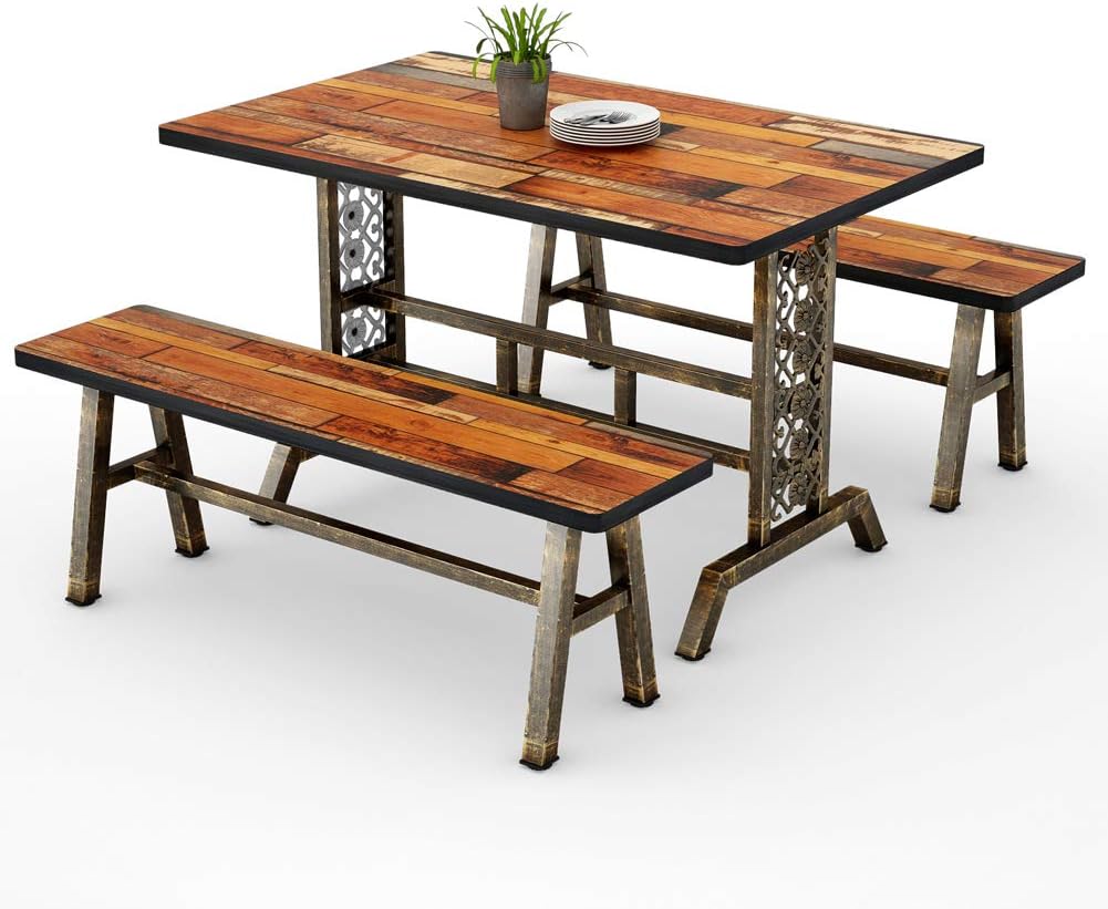 Best Dining Table 2 Benches