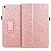 Amazon Fire HD 10 Case 2017,Kindle Fire HD10 2017 Cases,Fingic Luxury Sparkly Folio Folding Stand Cover with Holder & Auto Wake/Sleep Smart Case for Fire HD 10 inch Tablet Case,Rose Gold