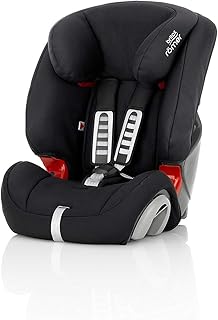 Britax Römer Kindersitz 9 Monate - 12 Jahre I 9 - 36 kg I EVOLVA 123 Autositz Gruppe 1/2/3 I Cosmos Black