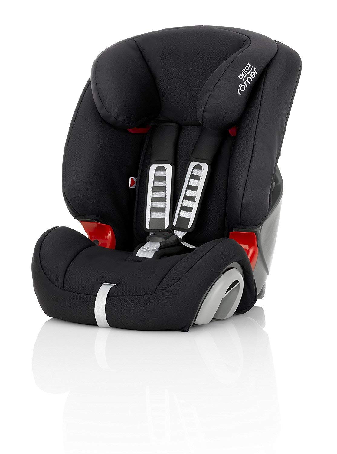 Britax Römer Kindersitz 9 Monate - 12 Jahre I 9 - 36 kg I EVOLVA 123 Autositz Gruppe 1/2/3 I Cosmos Black
