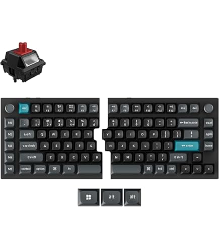 Amazon.com: Keychron Q11 QMK/VIA TKL Split Keyboard Ergonomic, 91