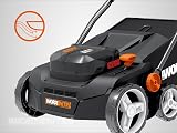 WORX Nitro 36V Cordless Scarifier Aerator WG855E.9 4-Position Height 40L Bag view 4