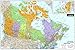 Wall Pops WPE0255 Canada Peel and Stick Dry-Erase Map