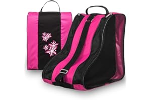 Lixada 3 Layers Ice & Inline Skate Bag - Breathable Premium Carry Case for Ice, Roller, and Inline Skates - Suitable for Kids