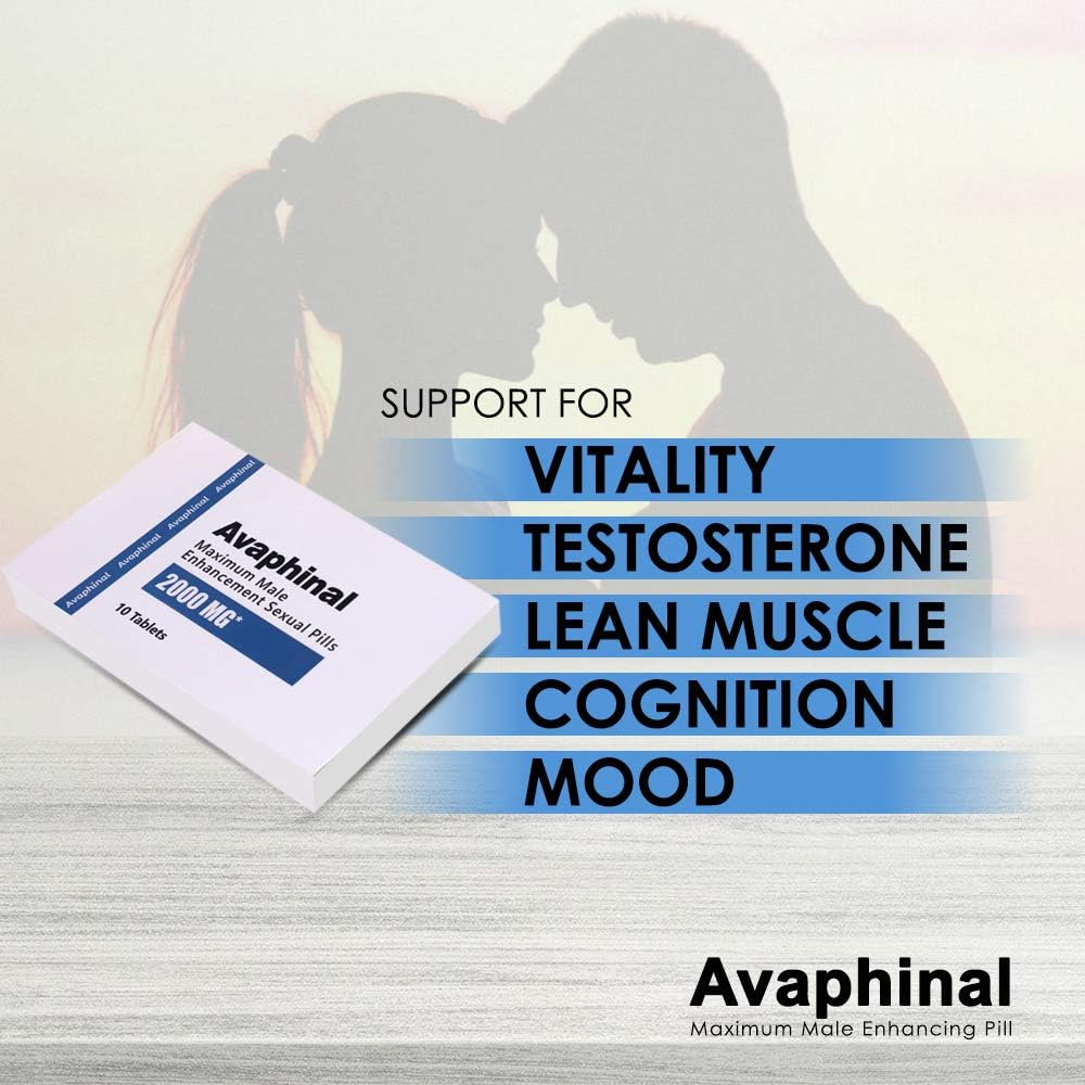 Avaphinal Natural Male Energy Supplement - Boosts Performance for Men: Health & Personal Care