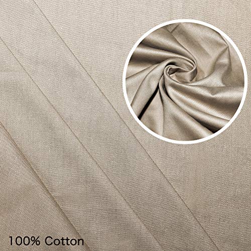 YEMYHOM 100 Cotton Removable Duvet Covers for Weighted Blankets Inner