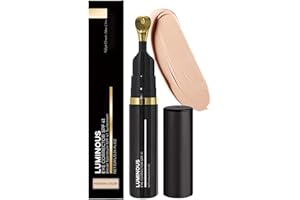 NUKUPUNS Luminous Eye Corrector SPF 41, Luminous Under Eye Corrector, Under Eye Concealers for Dark Circles, Anti-Aging Tinted Eye Cream, Hydrating Eye Serum with Peach Undertone (NATURAL COLOR)
