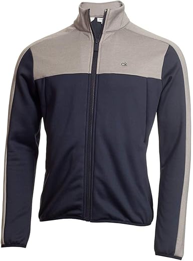 calvin klein full zip sweater