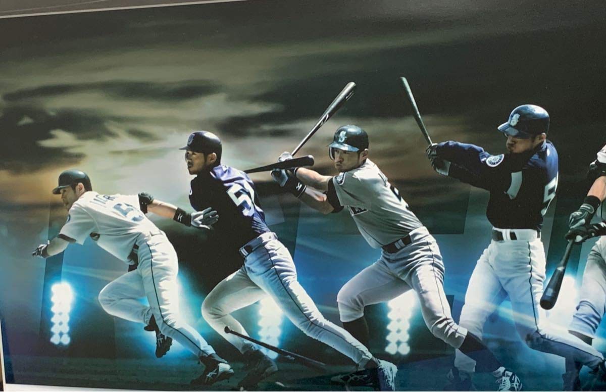 Deck社 直筆サイン入り パノラマフォトディスプレイ Upper 限定51 イチロー B07q84r2py アイドル芸能人グッズ 年中無休