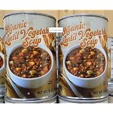 Trader Joe&rsquo;s Organic Lentil Vegetable Soup 15oz 425g (Two Cans)