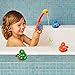 Bath Toys Fishing Game with Floating Fish Enjoy Bathing Fun Time Great Gift for Baby Kids Girls Boys 2 3 4 Years Old Early Education,Random delivery