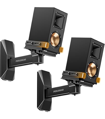 Amazon.com: B-Tech BT77 Ultragrip Pro Speaker Mount, Set of 2