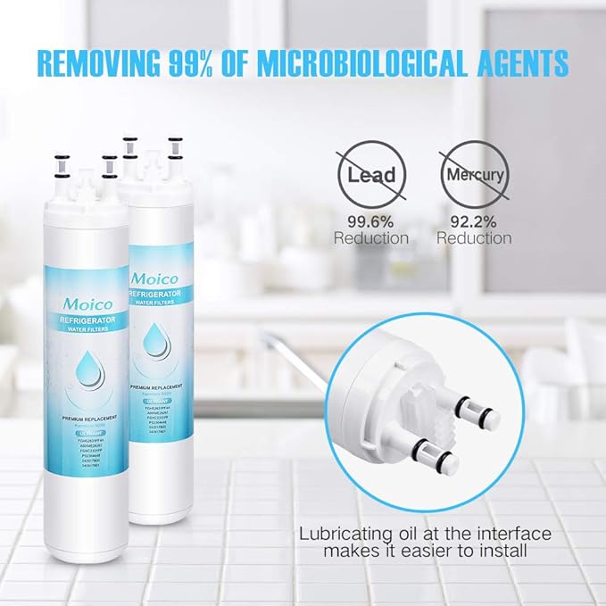 Filtro de agua para refrigerador, filtro de agua de repuesto ...