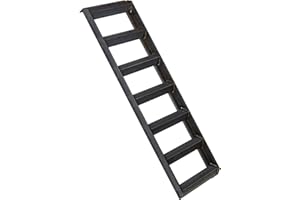 The Trailer Parts Outlet - 2" Angle Iron Steel Loading Ramp (5,000 lb Capacity) - Unpainted - 49" x 14"