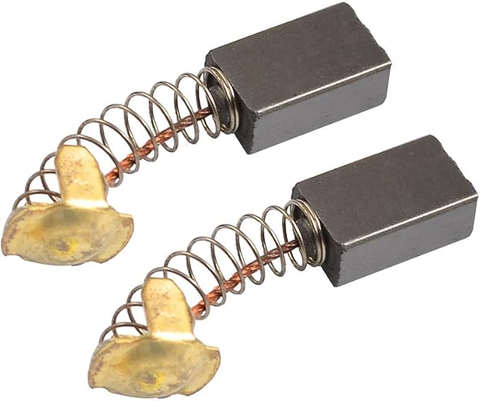 2 Pcs 7mm x 11mm x 15.5mm Electric Replacement Motor Carbon Brushes