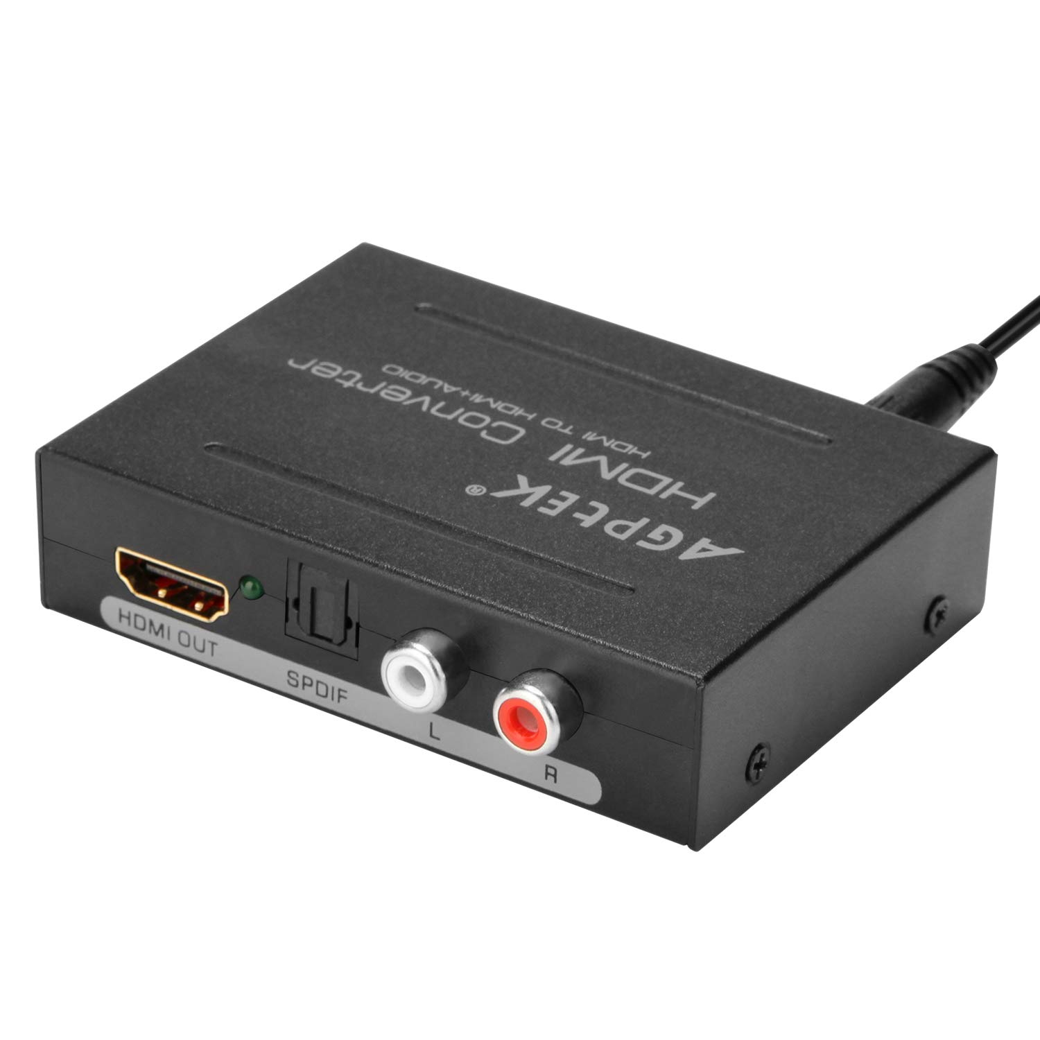 HDMI Audio Extractor Converter Splitter,AGPtEK Optical 1080P HDMI to