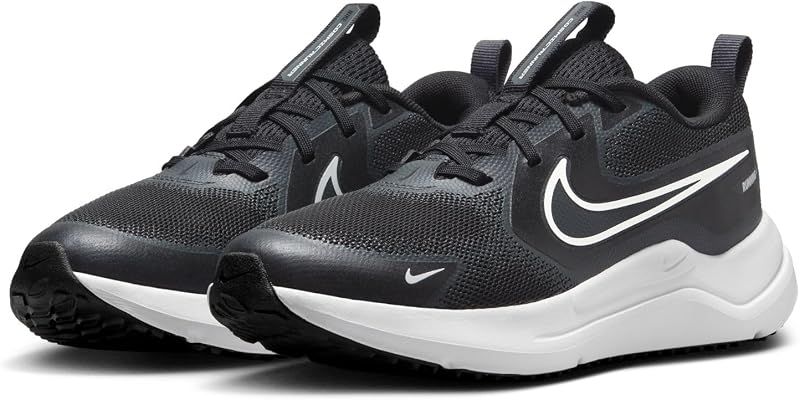 Unisex Kinder Mystic Fly Sneaker, Black White Anthracite, 36.5 EU