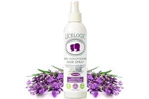 LiceLogic Repel Lice Prevention Spray, 8oz, Lavender - Effective Against Super Lice, Kills Eggs & Nits, Safe, Not Toxic, With Naturally Derived Licezyme, No Harsh Chemicals