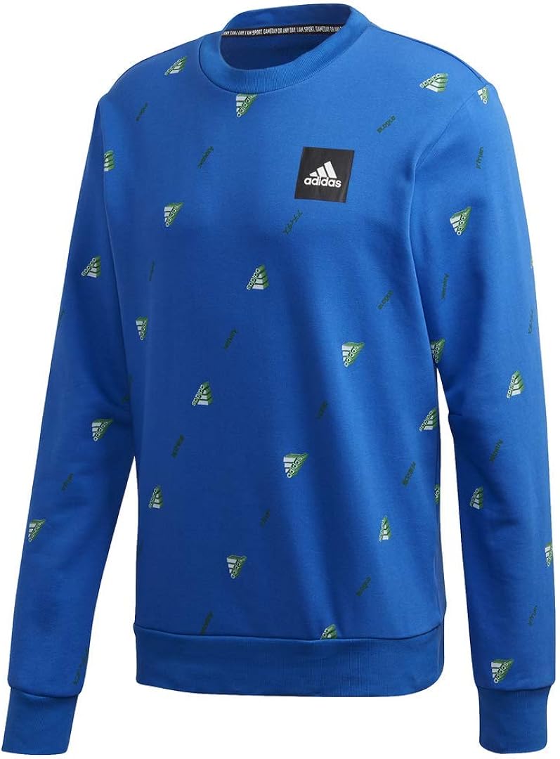 adidas graphic crew sweatshirt