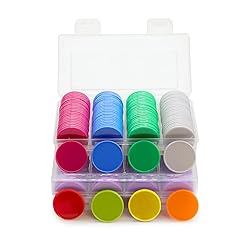 HAKITAROOM Set of 100 Opaque Plastic Learning