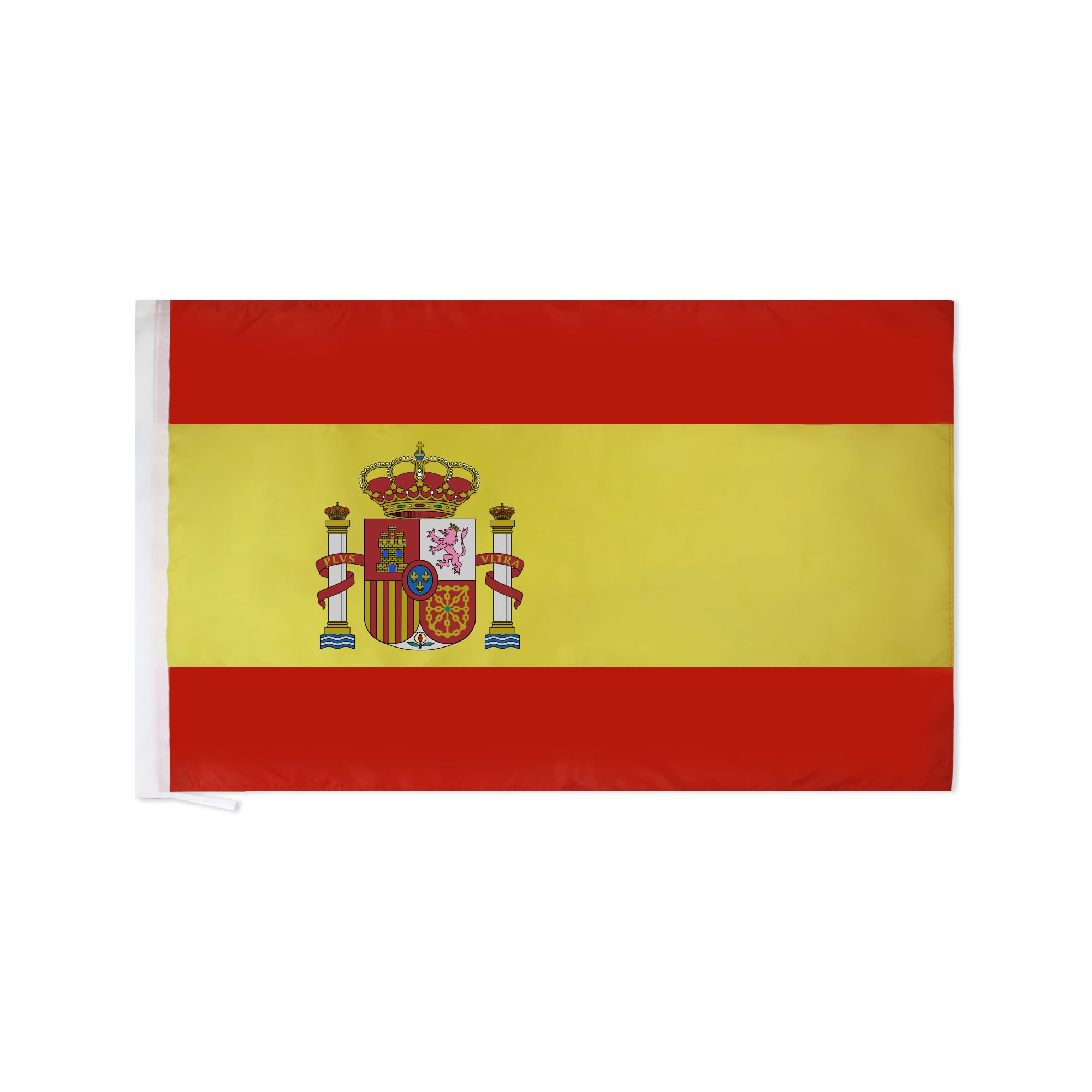 AZ FLAG - Spain Flag - 3x5 Ft - Light Polyester Spanish Banner with Sleeve - Fade Resistant - Vivid Colors - 3' x 5' Feet - 150x90 Cm