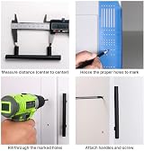 Goldenwarm Kitchen Door Handle Jig – Cabinet Handle Template 64-160mm view 6