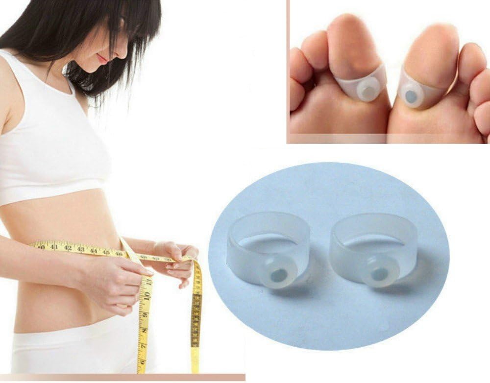 1 Pair of Magnetic Rings For Feet, to Lose Weight with Acupressure Diet, Weight Loss, Acupuncture Weight Loss