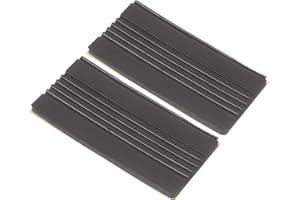 SUPVOX Anti-Slip Bass Drum Pads 2Pcs Rubber Guard for Drum Set Pedal Stability and Protection Easy Installation