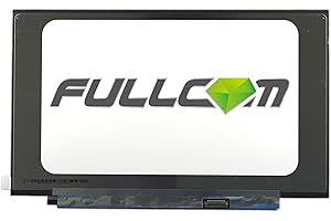 Fullcom New Replacement Screen HD 1366x768 (Non Touch) 14.0 Inch (No Brackets) 30 Pin for HP PN M02093-R91 M02094-J91 M03769-