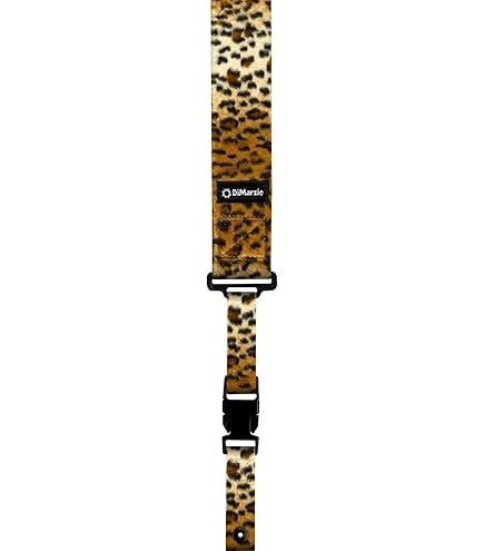 DiMarzio ClipLock Quick Release Guitar Strap, Yellow