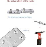 Lemiyoo 210pcs Aluminum Blind Rivets Set (3.2/4/5mm) for Metal Projects view 5