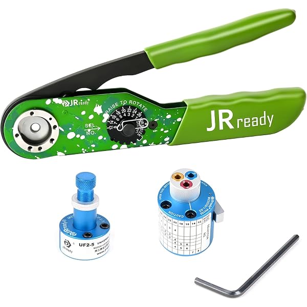 JRready M22520/1-01 Crimping Tool NEW-ASF1G Solid Contacts Crimper 