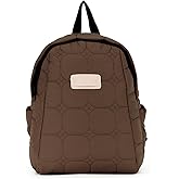 Oweisong Quilted Puffer Backpack for Women Small Lightweight Puffy Daypack Casual Travel Designer Bag for Ladies