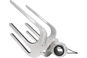 Amarine Made Kneeboard Rack for Boat, Wakeboard Tower Board Holder -Polished Aluminum Bat Angle Mount Wakeboard Rack for Towe