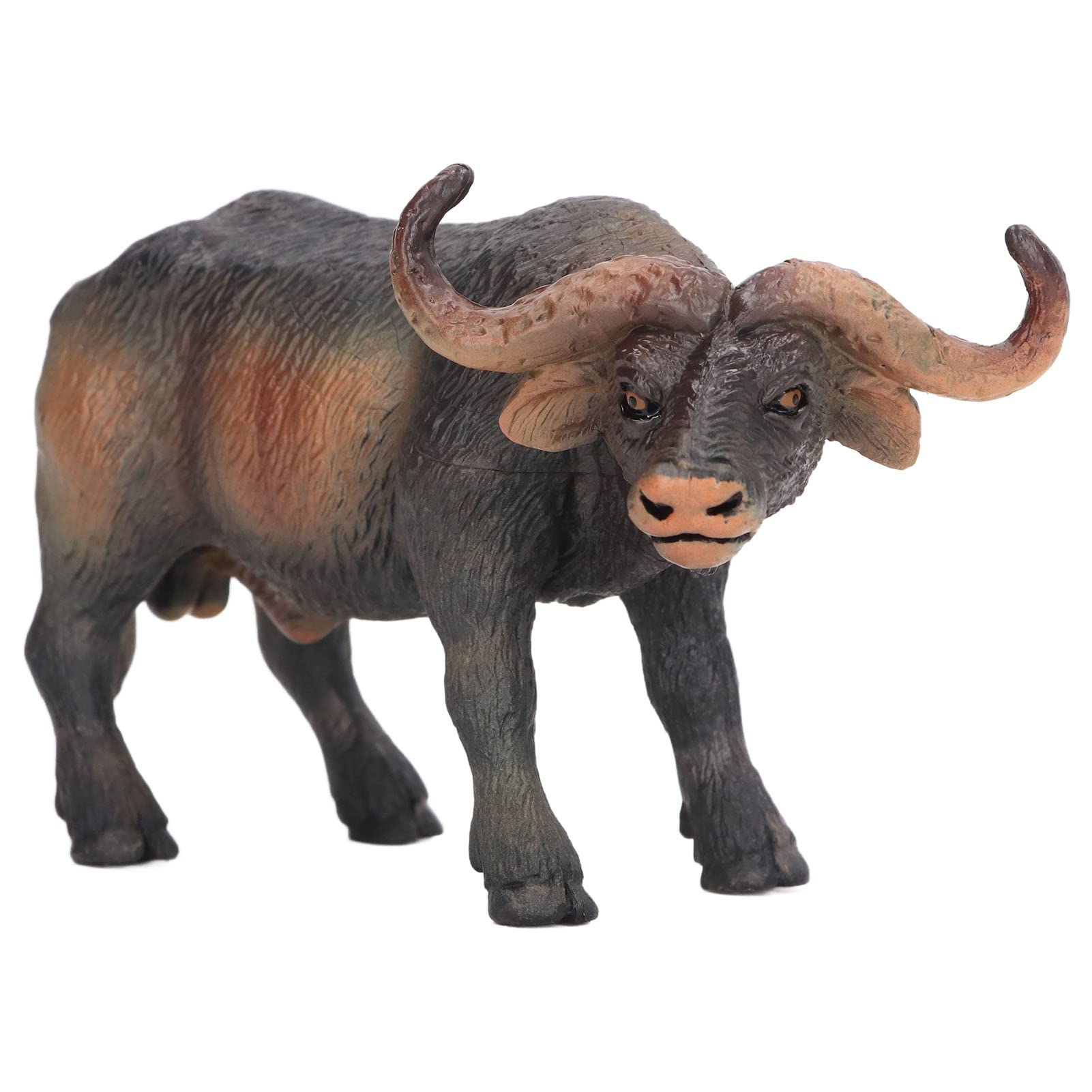 RiToEasysports Buffalo Model, Lifelike Animal Model Water Buffalo Animal Toy Educational Toy Decorative Ornament for Children Kids Handmade Toys