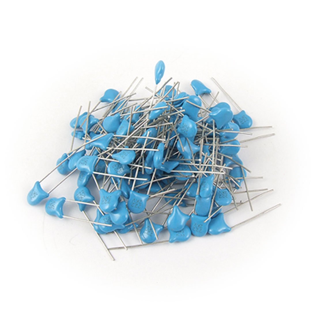Sourcingmap 2200pF 2KV DIP High Voltage Ceramic Disc Capacitors 100 Pcs