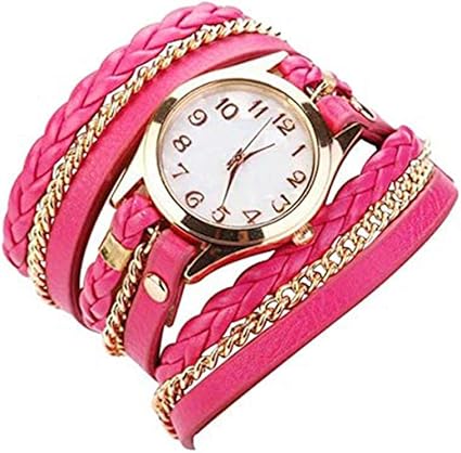 Joyfeel Buy - Reloj de pulsera para niña, correa de piel ...