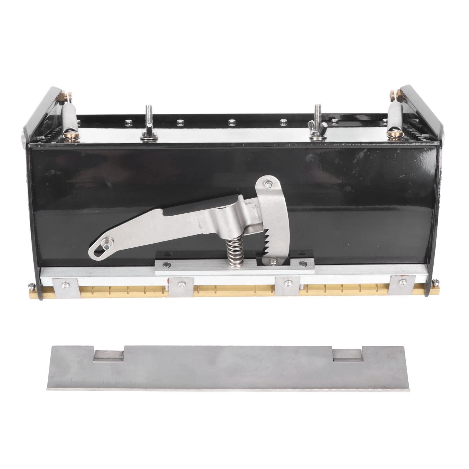 Wallboard Finishing Box Flat Box Putty Powder Scraper Wall Plastering Scraping Flat Box Tool Drywall Flat Finishing Box Aluminum Alloy Brass Stainless Steel Black(10in / 25.4cm)